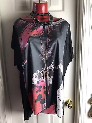 Vanilla Sugar Plus Size 1x Graphic Top Blouse- Abstract • $7.99