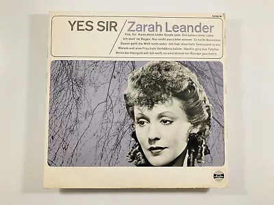 Vinyl Lp Zarah Leander Yes Sir! Schlager VG++ • $9