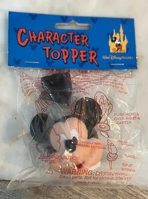Vintage Disney World Character Car Antenna Topper Mickey Mouse New Old Stock • $17.99