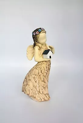 Angel Figurine Bless This House By Arora Design More Than Words Collection • $24