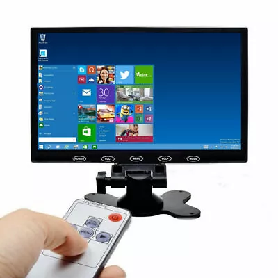 9  LCD CCTV Monitor PC Screen AV/RCA/VGA/HDMI 1080P For DSLR Raspberry Pi - US • $63.99