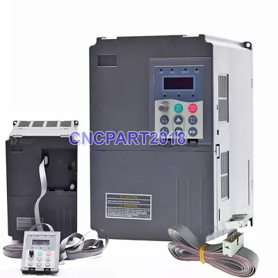 3kw-7.5kw 380v Variable Frequency Drive Inverter Vfd 4-10hp Ce Speed Controller  • £192