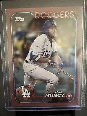 2024 Max Muncy Mothers Day Pink SP - 23/50 • $22