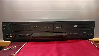 Daewoo DV6T834N DVD / VCR Combo Player Tested & Working No Remote Control • $39.97