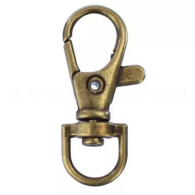 1.5  Swivel Lobster Clasps - Antique Bronze Color - Keychains Lanyards Connector • $14.99