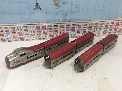 MARX Train  - Set M 10 005 Engine /  5 Passenger Cars O Gauge / 027 • $199.95