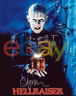 Clive Barker And Doug Bradley Signed 8x10 Picture Hellraiser Autograph Photo • $19.95