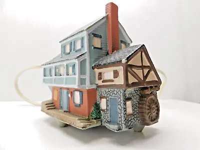 VTG 1989 Avon Mill House Early American Light-Up Miniature House Collection • $9.95