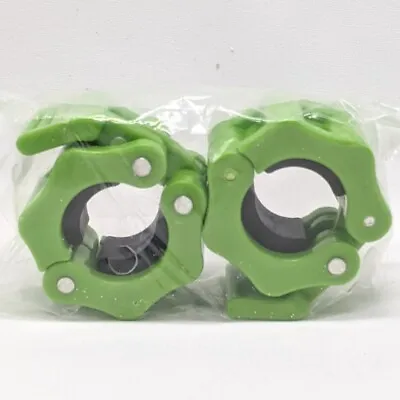 1 Pair Olympic 1  Inch Barbell Clamps Quick Release Standard Bar Weight Plates • $8.89