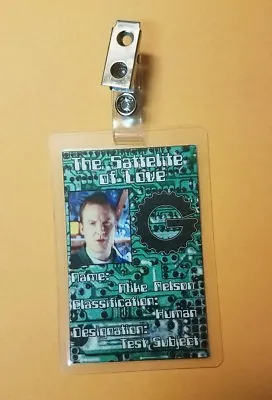 $7.99 • Buy Mystery Science Theater 3000 ID Badge-Mike Nelson Costume Prop Cosplay 