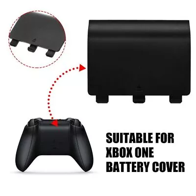 Replacement Lid Battery Shell Case Cover For XBox One Wireless Controller • $10.17
