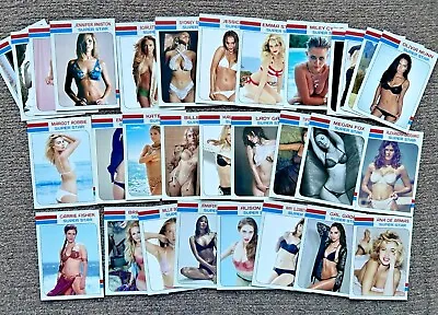 2 FOR 1 SALE - Celebrity Super Stars Trading Cards A-Z List (Kiss Riley Reid) • $9.99