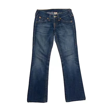 True Religion Women's Becky Jeans Size 25 Straight Leg • $9