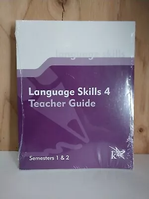 K12 Language Skills 4 Teacher Guide Semesters 1 And 2 Homeschooling • $9.99