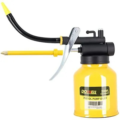 Â Pump Oiler Metal Oil Can Lubrication Oil GunStright Flexible Spout200ml • $12.29