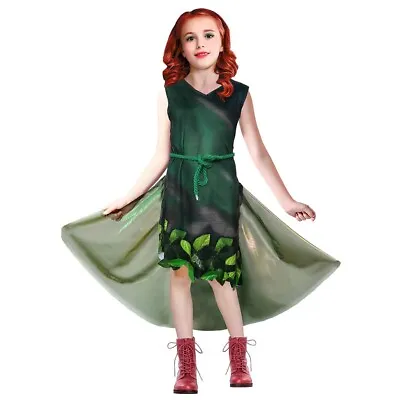 Children Poison Ivy Green Dress Book Week Halloween Girls Costume • $39.99