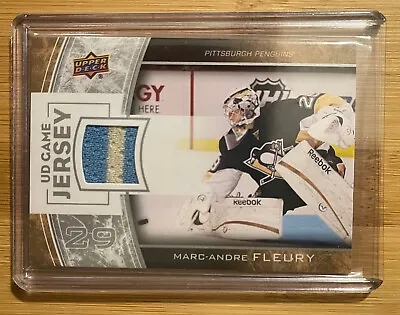 2013-14 Upper Deck UD Game Jersey Series 1 Marc Andre Fleury #GJ-MF Penguins • $18.99