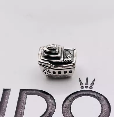 Pandora Sterling Silver  All Aboard   Cruise Ship Charm ALE S925. #791043 • £15