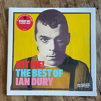 Ian Dury - Hit Me - The Best Of   Near Mint White Double Vinyl Lp • £34.50