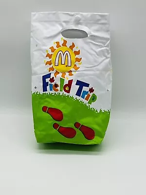 McDonald's Field Trip Vinyl Lunch Bag 1992 Nostalgia 90’s Cool Kid Lunch Box • $10.99