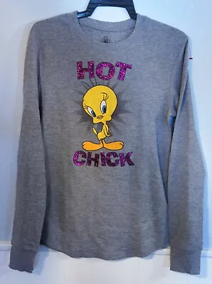 Women's Warner Bros. Tweety Bird Hot Chick T-Sjirt (Size 19 - Junior) • $21