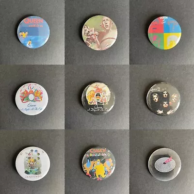 Queen Pin Button Badges 32mm Size Rock Band Badges • £1.50