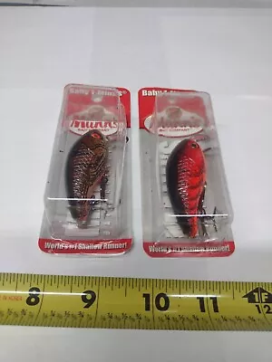 2 Manns Baby 1- Crankbaits Brown Craw And Spring Craw • $3.25