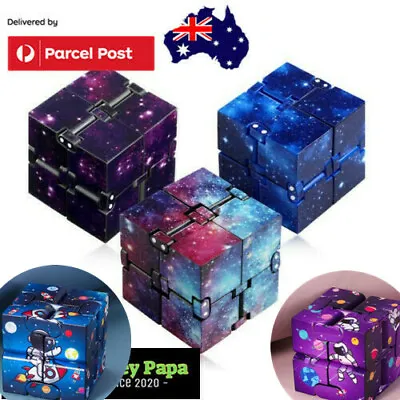 $6.45 • Buy Infinity Cube Fidget Toys Magic Puzzle Sensory Autism Anxiety ADHD Stress Relief