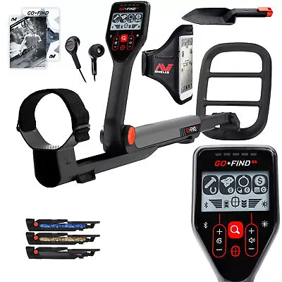 Minelab GO-FIND 66 Metal Detector With 10  Inch 7.8 KHz Waterproof Search Coil • $197.57