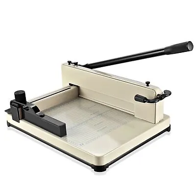 12  Professional Heavy Duty Industrial Guillotine Paper Cutter Trimmer Machine • $149.99
