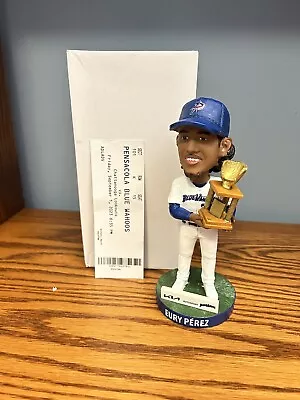 Pensacola Blue Wahoos Eury Perez SGA Miami Marlins AA Bobblehead W/ Ticket Stub • $9.99