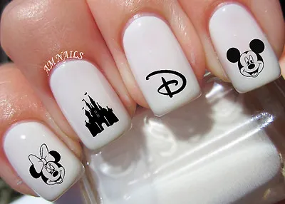 DISNEY Nail Art Stickers Transfers Decals Set Of 50 - A1211 • $4.50