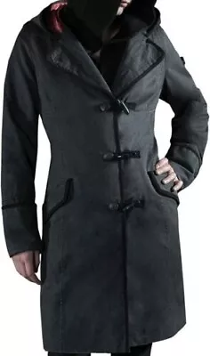 RARE OFFICIAL Assassins Creed Musterbrand Evie Grey Coat X-SMALL NEW WITH TAGS • $75