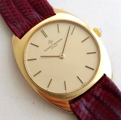 $4250 • Buy Vacheron Constantin Tonneau 1970s Gold 18 Manual Winding Ref 2093 Cal 1014