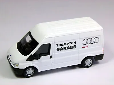 Personalised Any Name Logo Ford Transit White Model Toy Van 11cm 1/43 Scale • £17.99