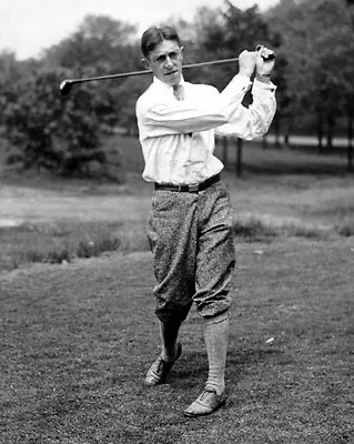 $4.99 • Buy 1923 US Amateur Golfer FRANCIS OUIMET Glossy 8x10 Photo Golf Swing Print Poster