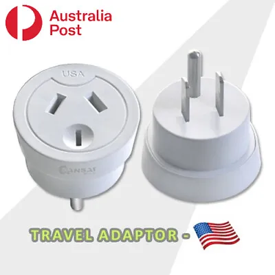 $12.50 • Buy Travel Adaptor From Australia & New Zealand Travel To USA