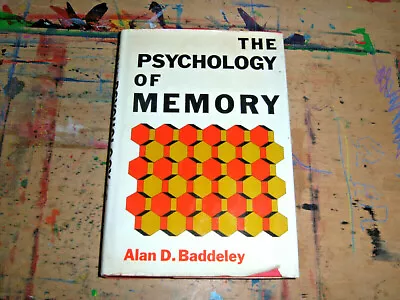Alan D Baddeley The Psychology Of Memory 1976 Basic Books 1st 4to Hc Dj Vg+ Vg • $40