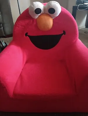 Plush Foam Elmo Children's Chair 2014 Sesame Street  • $100