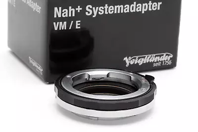 Near Mint Voigtlander VM-E Close Focus Adapter For Sony E With Box #43588 • $149