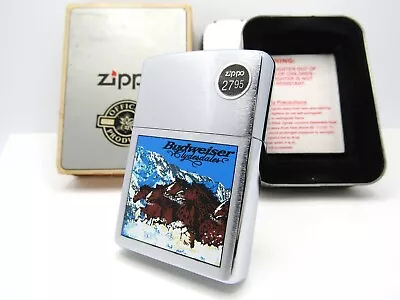 $93 • Buy Budweiser Clydesdales ZIPPO 2000 MIB Rare