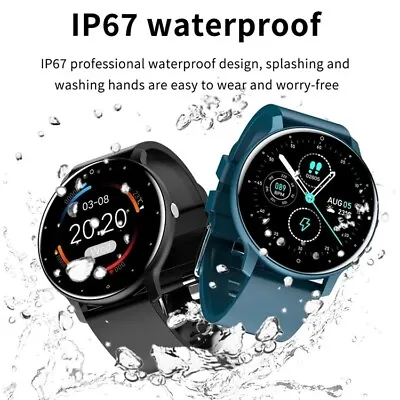 Smart Watch Fitness Tracker Heart Rate Blood Pressure Men Women Sport Watches • £16.99