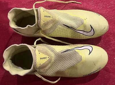 Nike Phantom VSN Soccer Cleats Yellow Size-12 • $25