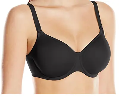 Bra Anita 5068 Seamless Underwired Nursing Bra 32 D Black New Boxed With Tags  • £14.21