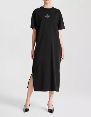 Ena Pelly Ladies Core Logo  Short Sleeve Tee Dress Summer Dress Essential 6-16 • $52.79