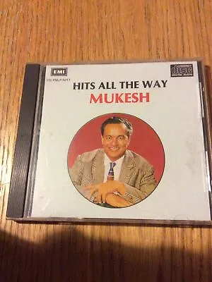 £5.99 • Buy Mukesh - Hits All The Way - EMI Bollywood Film Music CD - Very Good