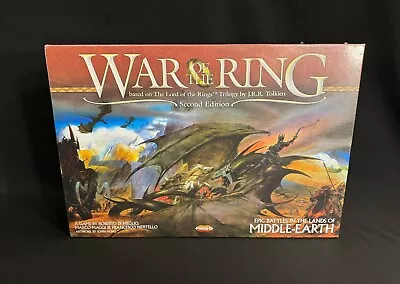 New Sealed Ares Games Lord Of The Rings: War Of The Ring Board Game 2nd Edition • £72.97