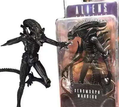 Hot#alien Warrior Black Alien 7  Action Picture 1:12 Alien Genocide Doll Model • $41.79