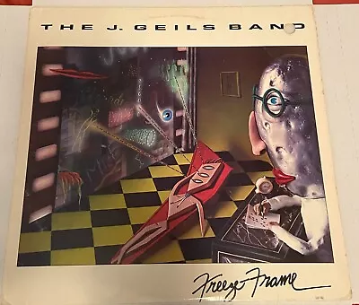 The J. Geils Band  Freeze Frame  LP Album Vinyl Record 1981  VG+/VG • $3