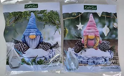 Katy Sue Designs GIRL & BOY GNOME / GONK Silicone Mould - Cake Decorating  • £21